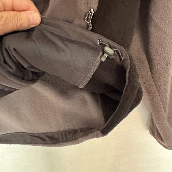 CROSSLAND MEN S FLEECE JACKET WALKER BRENDING, ZIPPER-UP, FRONT POCKETS, SIZE L - Picture 7 of 12